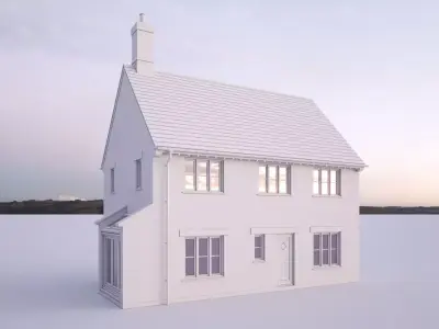 British House Bosc 3D2 3D model