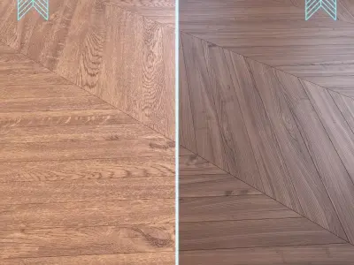 Parquet - Laminate - Wooden floor 2 in 1 Low-poly 3D model order