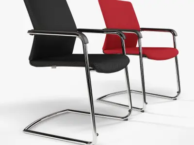Wilkhahn ON 178-7 chair 3D model