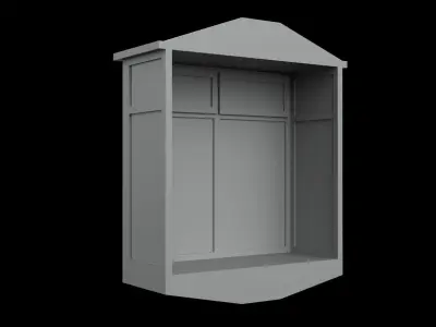 Window 02    3d Model 3D model