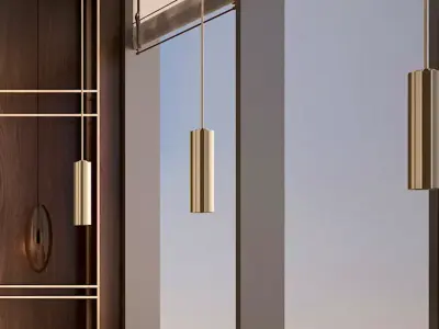 restaurant interior 3D model shop