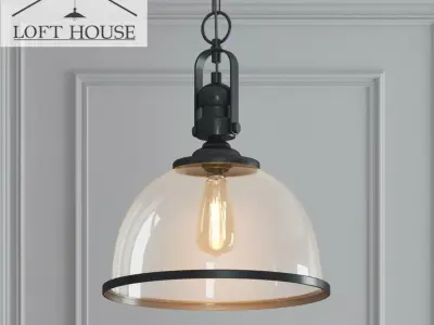 Hanging lamp LOFT HOUSE P-190 3D model