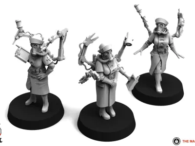 Valour Korps - Field Nurses 3D print model