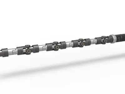 Weapon of Yelena Belova from movie Black Widow 2021 3D print model