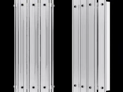 Restoration Hardware SAN MARCO DOUBLE SCONCE Black 3D model