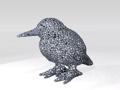 Atthis Voronoi 3D model