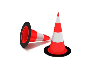 Traffic Cones  3D model
