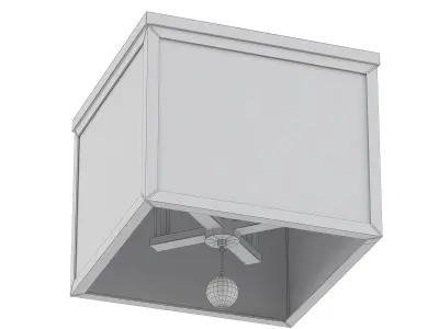 Fulton Flush Mount 3D model