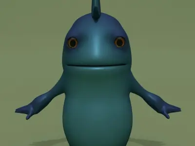 Monster Sweetie Alfred 3D model