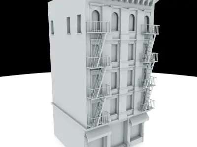 Nyc Building 06 Low-poly 3D model
