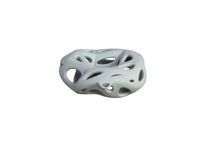 SciFi Cube Object No 17618 Low Poly Shape Texture