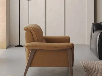 Mid Century interior scene  3D model shop