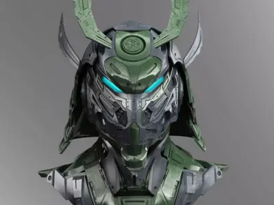 Robot Head  3D model