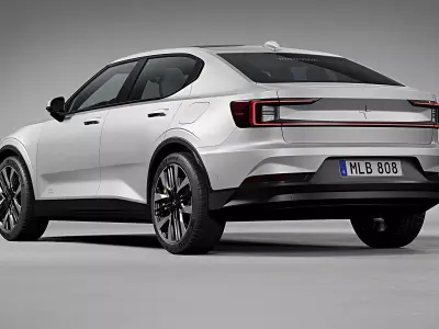 2024 Polestar 2 3D model