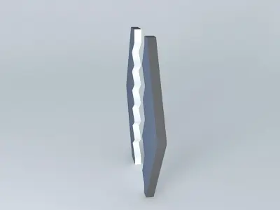 Giant Hexagon Door Free 3D model