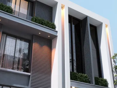 Modern Villa project 2  3D model