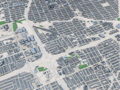 San Jose City California United States 3D model
