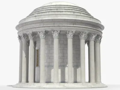  Temple Of Hercules Victor Ancient Look Restored 