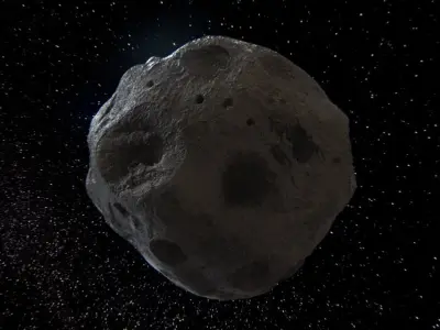 Detailed asteroid 3D model