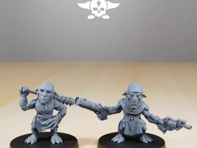 Orkaz Goblins 3D print model