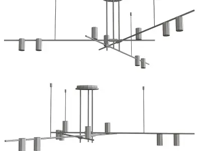 Tribes Chandelier Lightology 3d model Low-poly 3D model