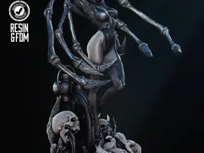 B3DSERK Bleez Sculpture Tested for 3D printing 3D print model