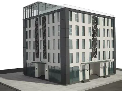 Office Building 3D model