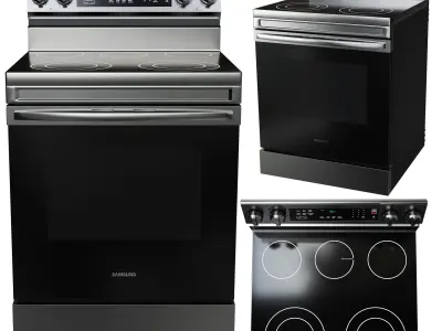 Samsung Appliances Collection 02 3D model