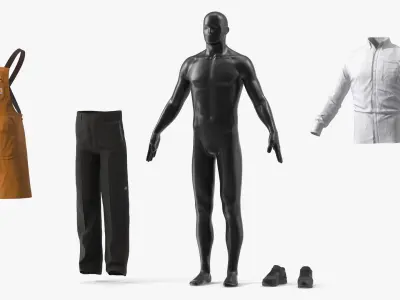  Carhartt Barista Workwear Outfit on Mannequin 