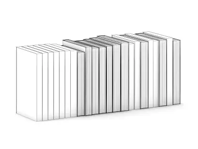 Architecture and Design Books 1 3D model