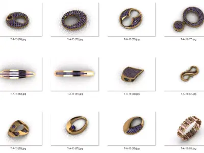 wristband men design 36 piece drawings wristbands  wristbands 3D print model