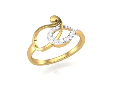 Delicate Ring - 33 3D print model
