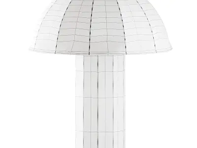 KAHLO SILK TABLE LAMP 3D model