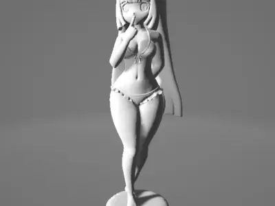 Shy Summer 3D print model