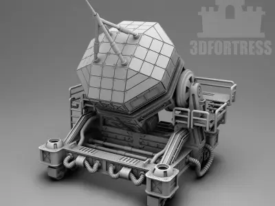 Martian retranslator 3D print model