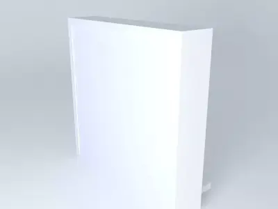 Willow square thin2 Free 3D model