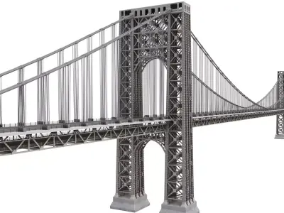 George Washington Bridge 3D model