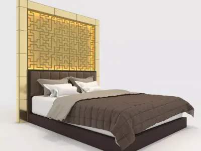 Bed 1 3D model