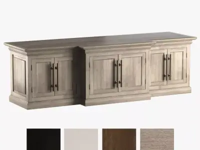 PANEL MEDIA CONSOLE 3D model