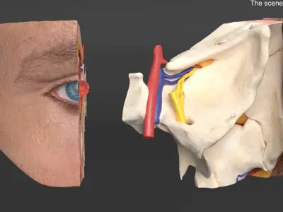  Human Eye Anatomy Cross Section 