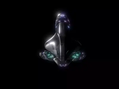 Mothership - Capitalship 3D model