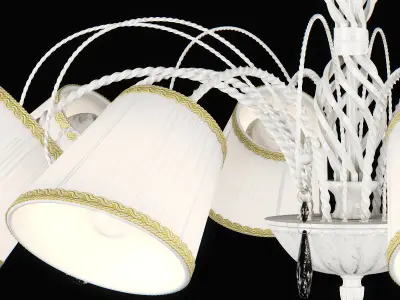 682 796 18x Esedra Lightstar Chandelier 3D model