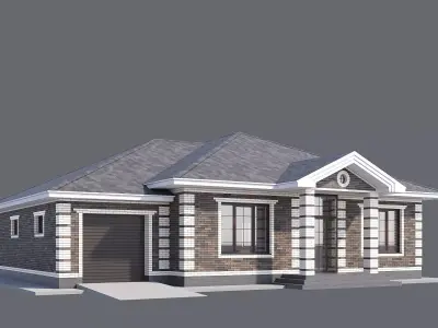 Bavarian House 3D model