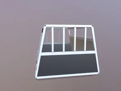 Dog Cage 3D model
