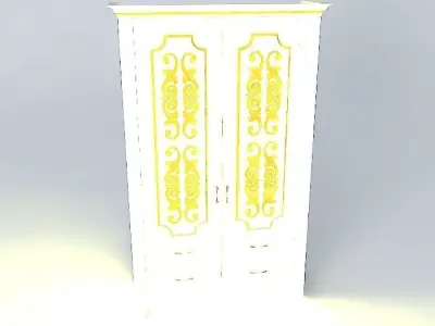 wardrobe light box with letter l Free 3D model
