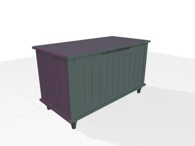 Dunbarton Storage Bench 3D model