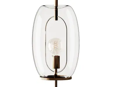 CAPULLO GLASS FLOOR LAMP  3D model