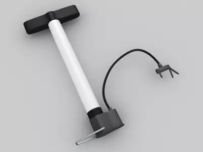 hand air pump 3D model