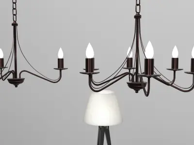 Lamp pack 3D model purchase