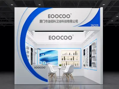 Booth Exhibition Stand Stall 4x6m Height 440cm 1 Open 3D model 3D model